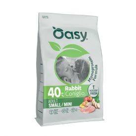 Oasy Dry Dog Monoprotein Adult Small/mini Rabbit